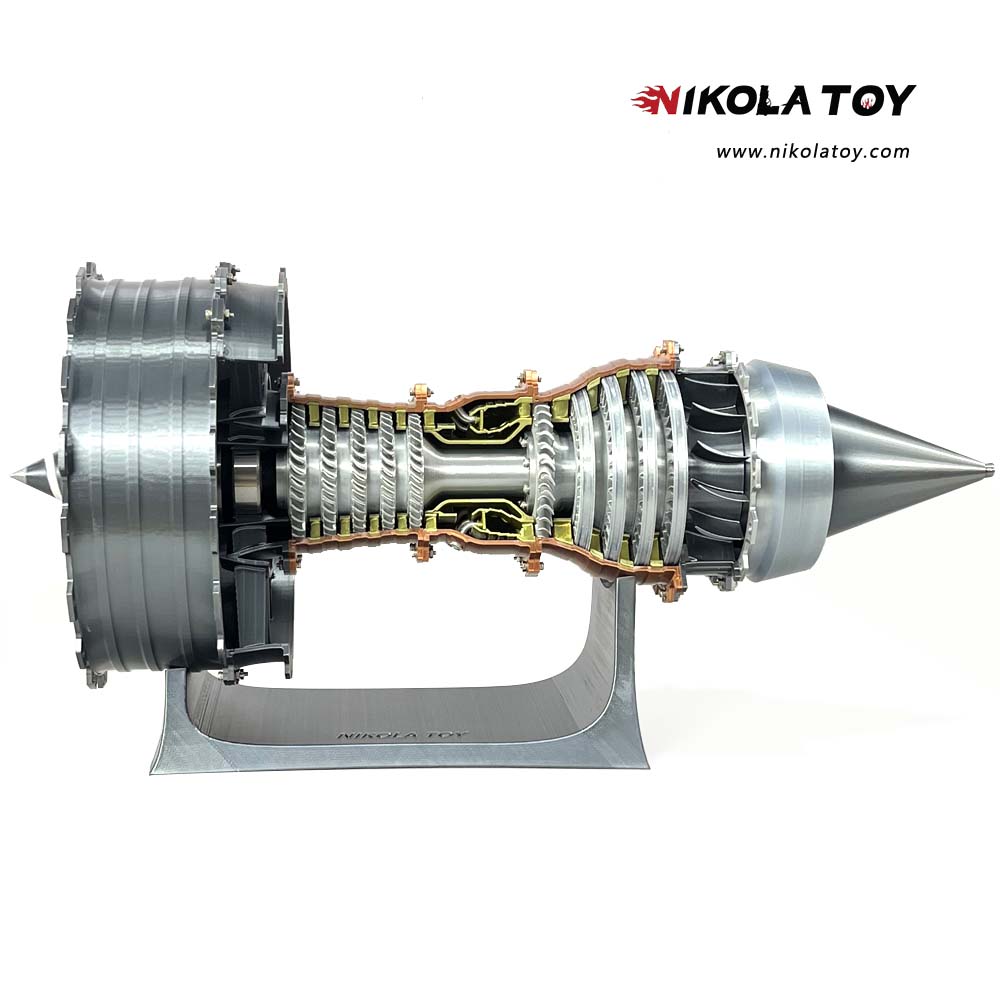 NikolaToy™ TR900 Turbofan engine model (46cm / 18in) – Csnoobs