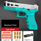 Blowback Shell Ejecting Pistol Toy