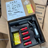 Hand-Held Short Cannon Toy Shotgun With Ejecting Shells