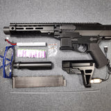 9MM AR-Style Pistol Electric cylinder Dart Blaster