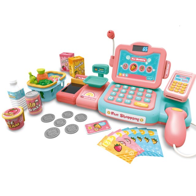 Pretend sales play shopping
