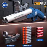 Hand-Held Short Cannon Toy Shotgun With Ejecting Shells