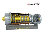 Fighter Turbofan Engine Model - WS15 - Nikola Toy