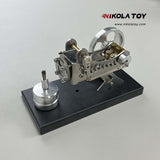 Classic Vacuum Stirling Engine - Nikola Toy