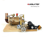 Retro steam engine model - Nikola Toy