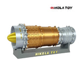 Fighter Turbofan Engine Model - WS15 - Nikola Toy