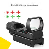 Swamdeer Red- Dot Scope instructions