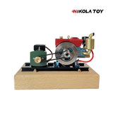 MUSA 1/8 2.6cc Mini Single-Cylinder Gas Powered Motor 4-Stroke Engine Model - Nikola Toy