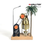 Steam Engine Model - Tropical - Nikola Toy