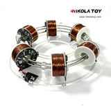 High tech electromagnetic coil accelerator - Nikola Toy