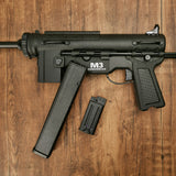 Submachine Gun M3 Toy Gun Automatic Gel Ball Blaster