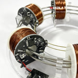 High tech electromagnetic coil accelerator - Nikola Toy