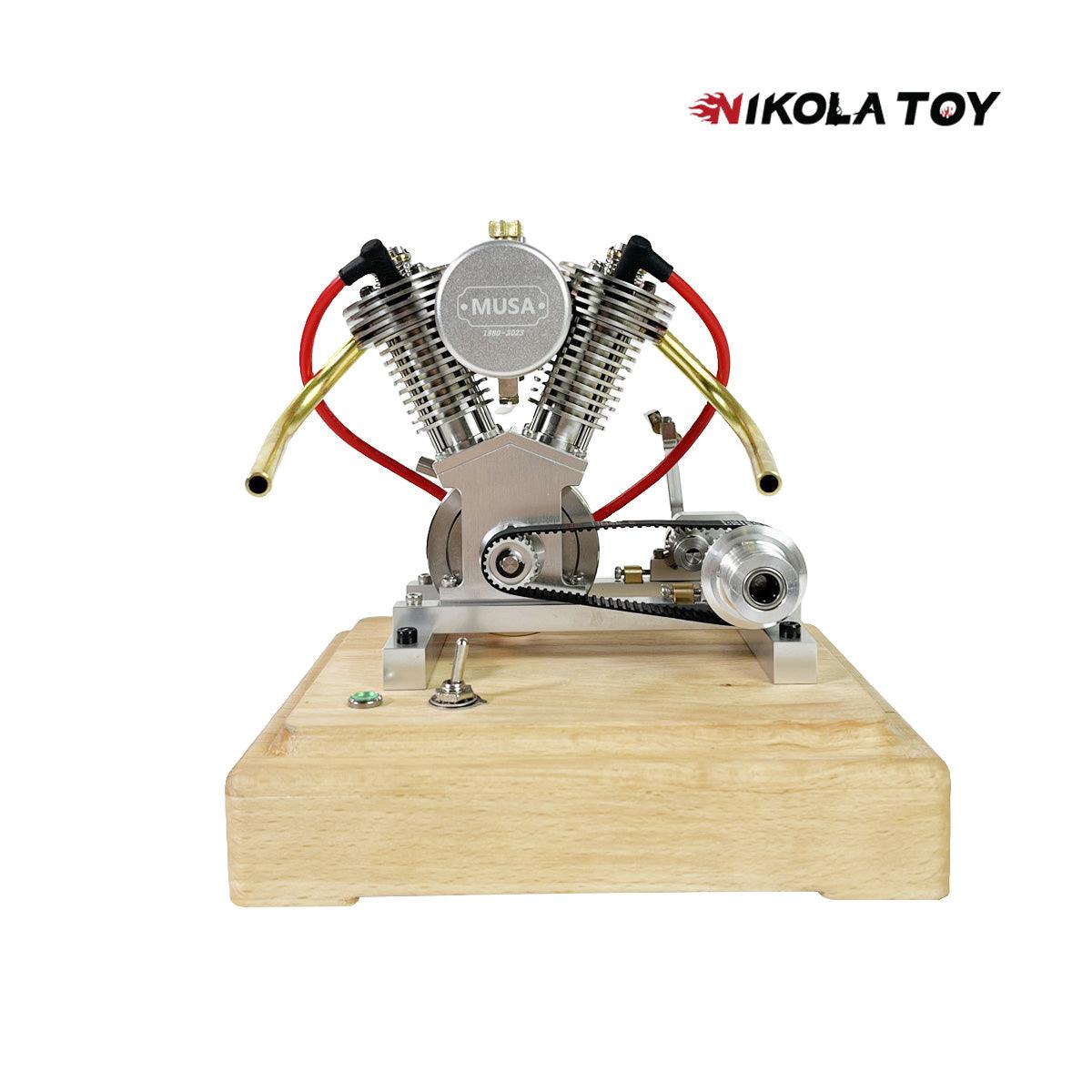 NikolaToy™ Miniature Harley Davidson V2 Real Engine Model – Csnoobs ...