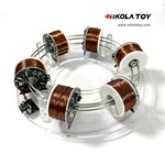 High tech electromagnetic coil accelerator - Nikola Toy