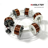 High tech electromagnetic coil accelerator - Nikola Toy