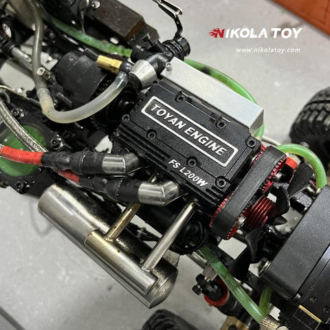 Rc Ic Engine NikolaToy™ Only one!Completed internal combustion engine RC Car ...