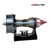 Gift box limited edition!! TR900 Turbofan engine model (24cm / 10in) - Nikola Toy