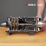 Fighter jet turbojet engine - DIY KIT - Nikola Toy