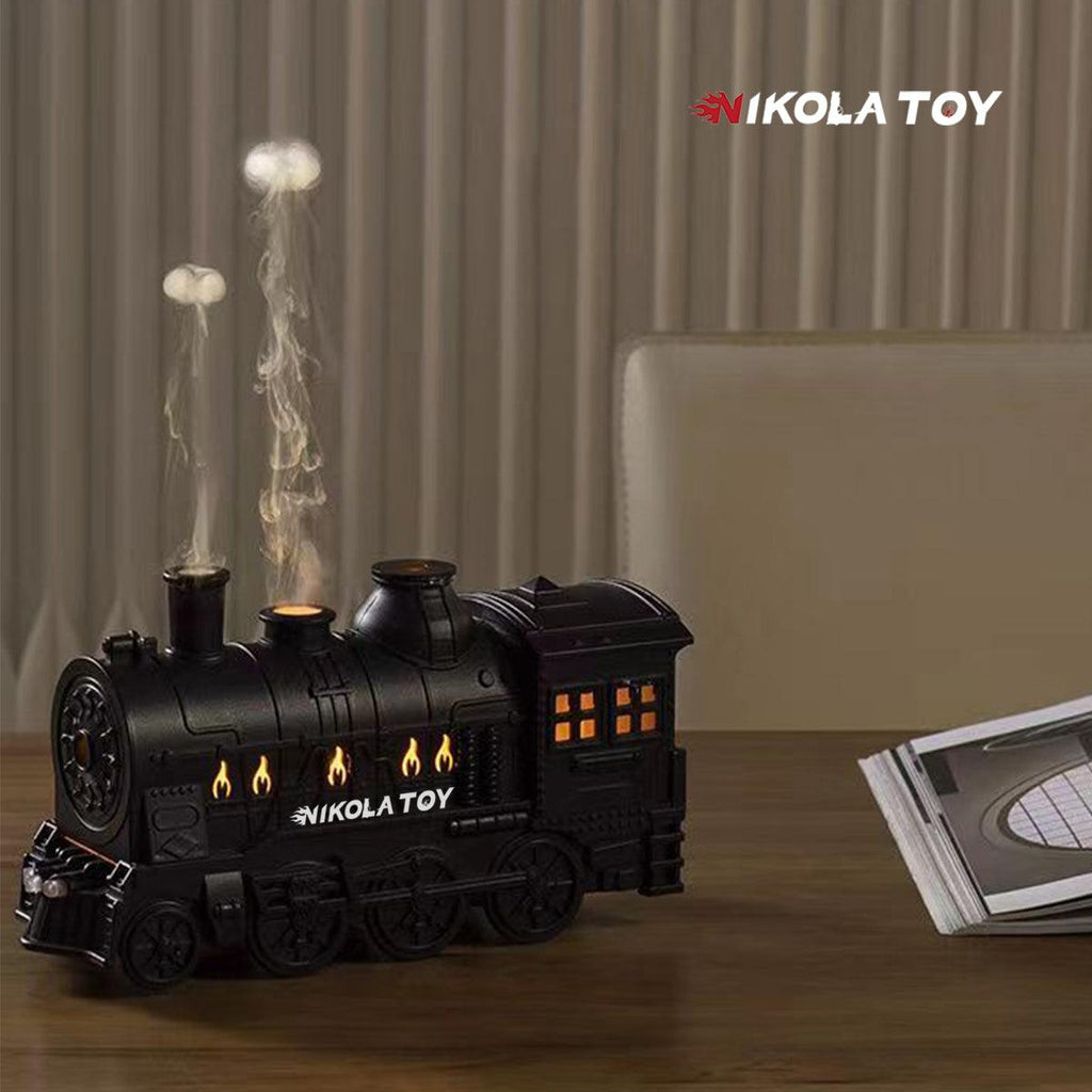 NikolaToy™ Creative steam train humidifier (aromatherapy machine ...