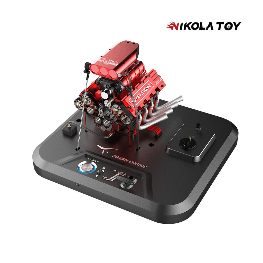toyan power boost box NikolaToy™ Toyan V800 Micro internal combustion engine