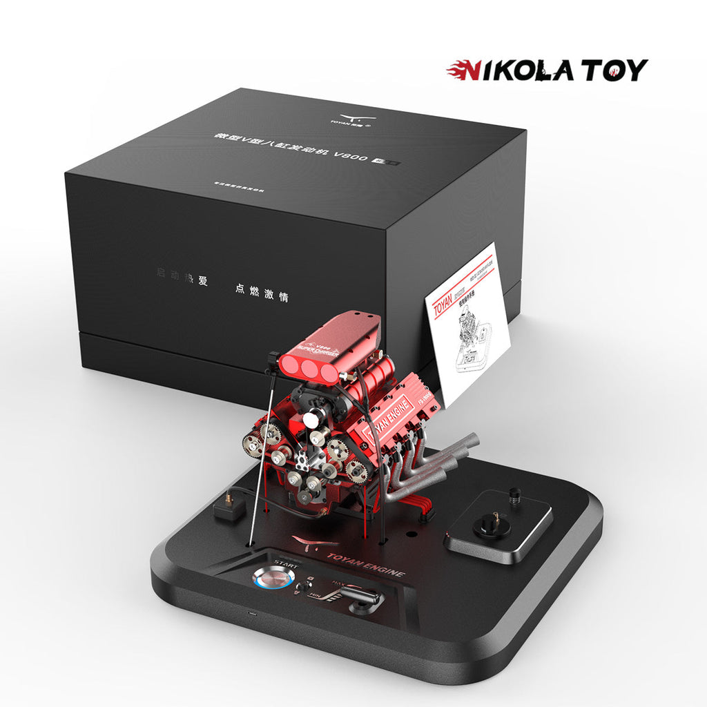 toyan power boost box NikolaToy™ Toyan V800 Micro internal combustion engine