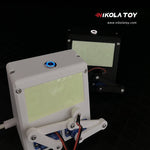 3D Printing Mechanical luminous clock robot - Nikola Toy