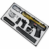 TEC9 Gel Blaster With Lighted Silencer