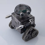 TECHING 160PCS Metal Remote Control Tank Robot Building Kits Bluetooth Speaker - Nikola Toy