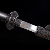 Handmade Chinese Tang Dao Sword - Black Swordsman