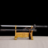 Handmade Chinese Tang Dao Sword - Black Swordsman