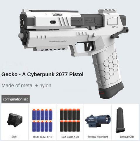 The Gecko Darts Blaster - A Cyberpunk 2077 Pistol