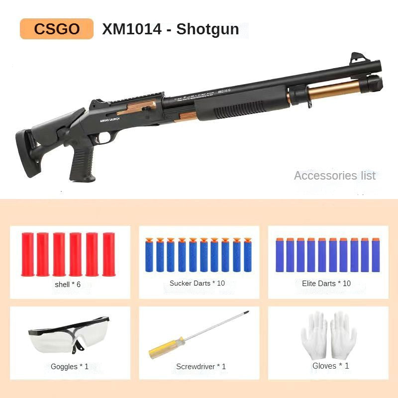 XM1014 Toy Shotgun With Ejecting Shells – Csnoobs Online Store