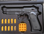 Beretta M9A1 Laser Blowback Toy Pistol
