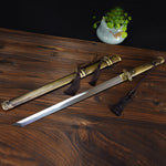 Handmade Chinese Tang Dao Sword - Copper