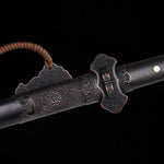 Handmade Chinese Tang Dao Sword - Black Swordsman