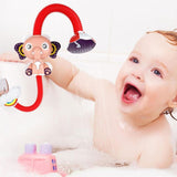 2021 New Bath Toys Baby Water Game Duck