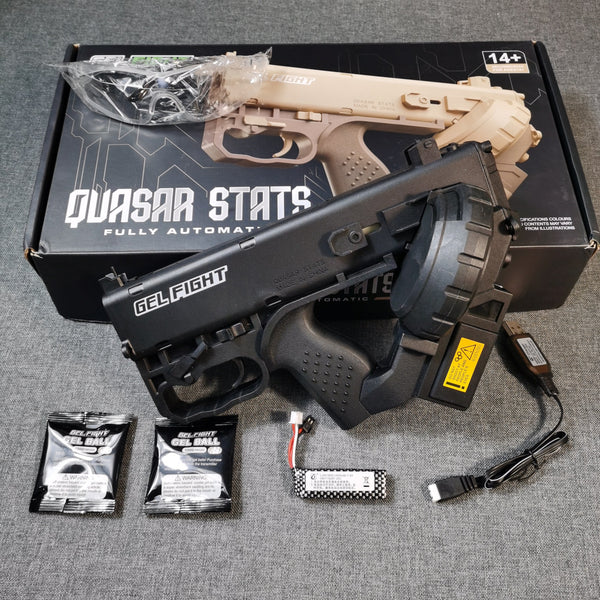 GEL FIGHT QUASAR STATS   ゲルボール サイバーパンク Quasar Stats Cyberpunk 2077 Gel Blaster | SG Blast Tech