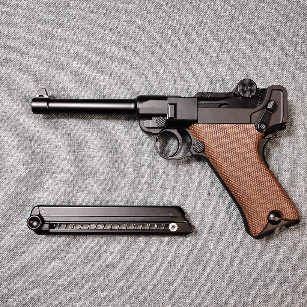 Luger P08 Shell Ejecting Laser Toy Gun – Csnoobs Online Store