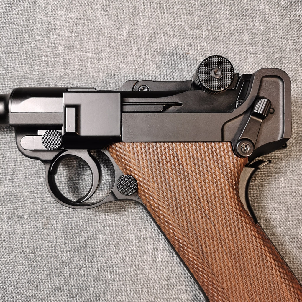Luger P08 Shell Ejecting Laser Toy Gun – Csnoobs Online Store