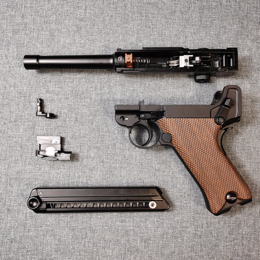 Luger P08 Shell Ejecting Laser Toy Gun – Csnoobs Online Store