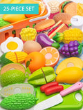 Cut Fruit and Vegetable Food Play House