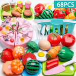 Cut Fruit and Vegetable Food Play House