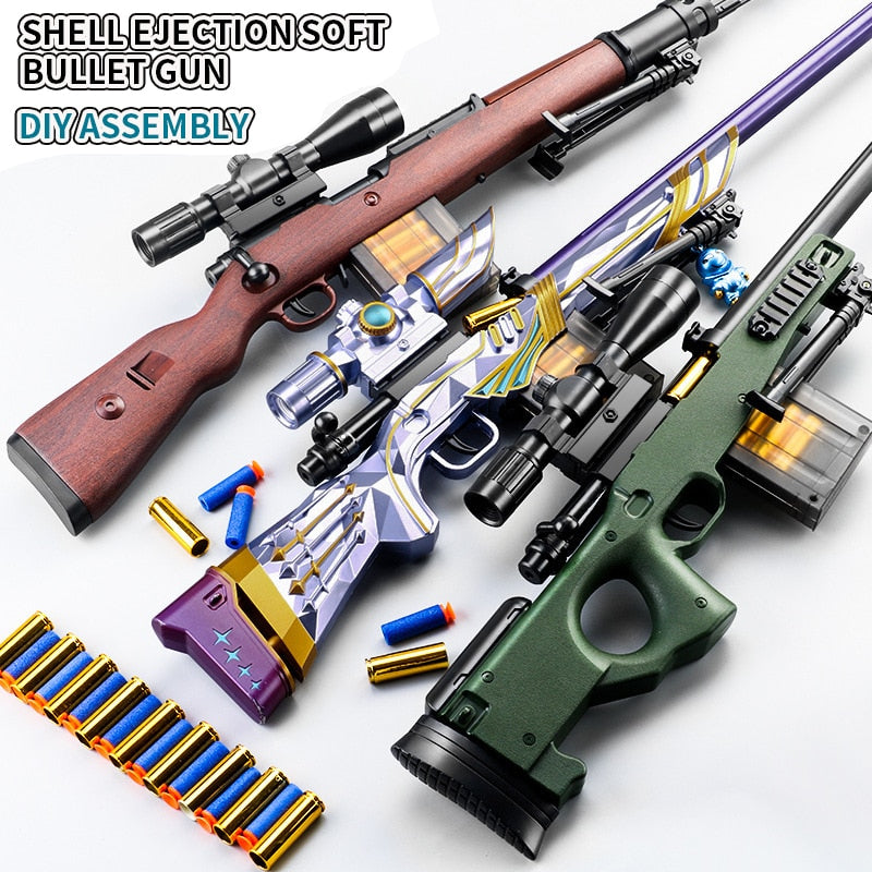 98K/AWM Shell Ejection Sniper Rifle – Csnoobs Online Store
