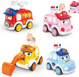 4PCS Baby Cars Toy