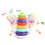 Music Rainbow Tower Layered Ring Toy