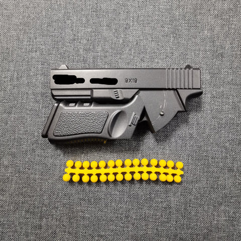 Folding Glock Toy Pistol