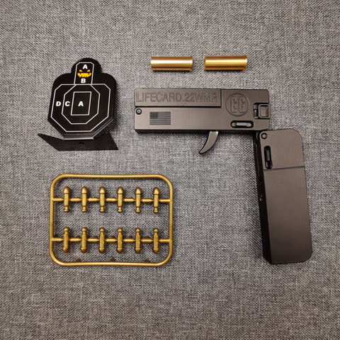 Csnoobs LifeCard Folding Toy Pistol