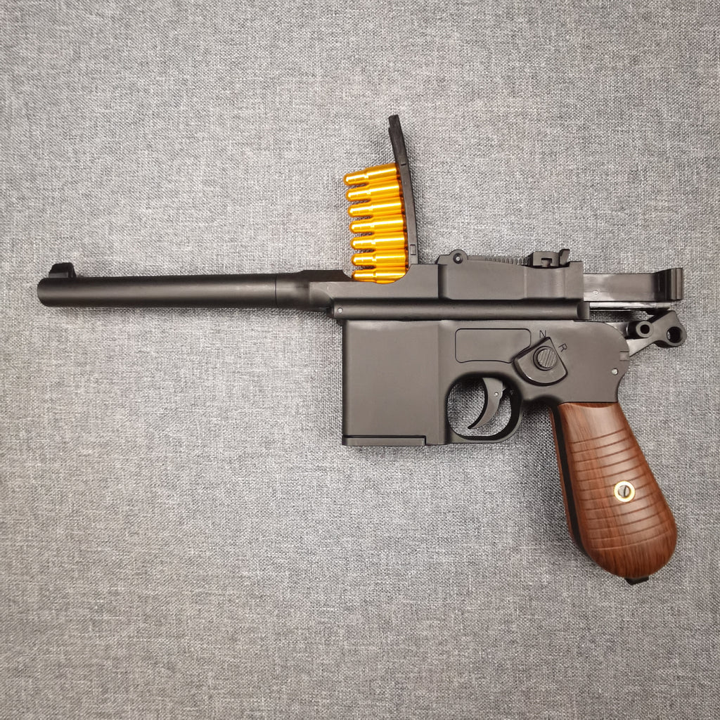 Mauser C96 Shell Ejecting Laser Toy Gun – Csnoobs Online Store