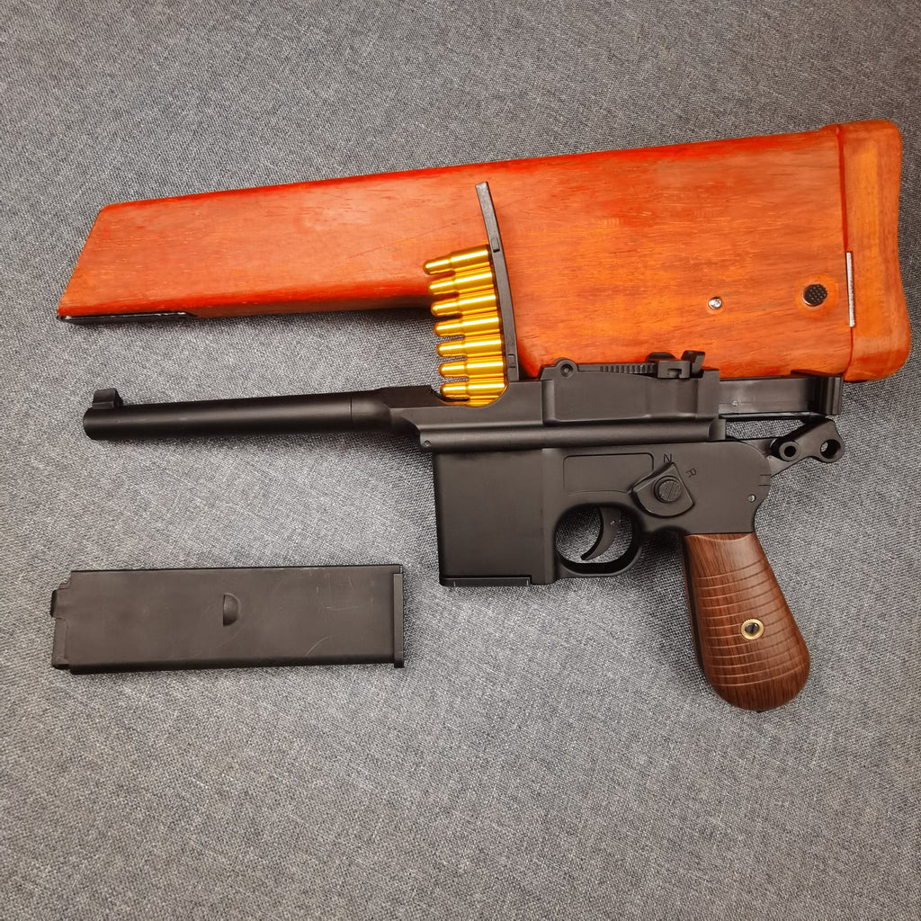 Mauser C96 Shell Ejecting Laser Toy Gun – Csnoobs Online Store