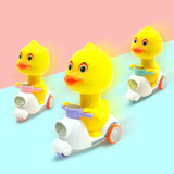 Kawaii Yellow Duck Pull Back Toys